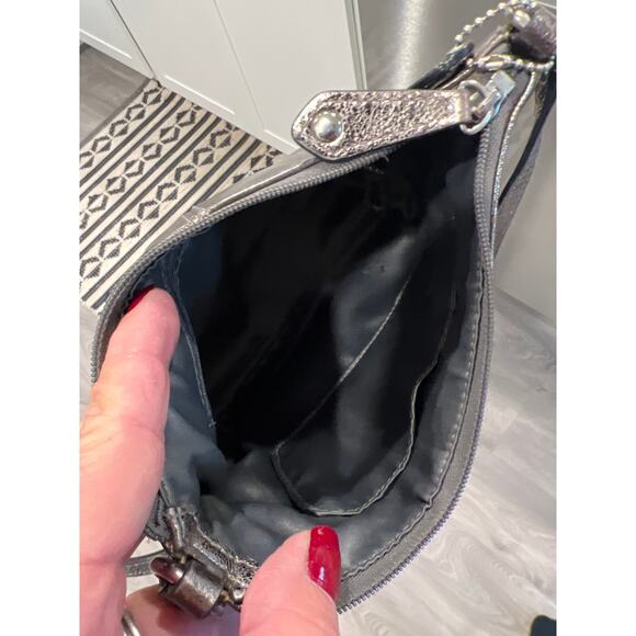 Coach metallic crossbody bag - Picture 4 of 4